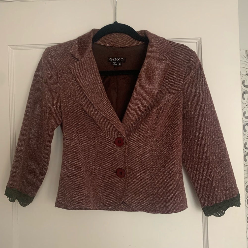 Xoxo cropped jacket size small